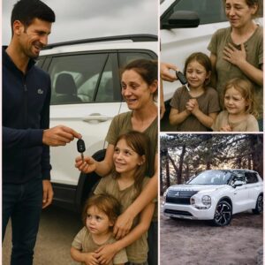 BREAKING: Novak Djokovic’s Heartwarming Gesture Transforms Life for Single Mother and Her Children...