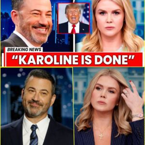 Karoline Leavitt Explodes in Fury After Jimmy Kimmel EXPOSES Trump & JD Vance — The SHOCKING Backlash Everyone’s Talking About!