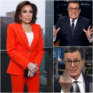 BOOM🔥: The Legend of Jeanine Pirro's Explosive Moment on the Late Show That Humiliated Stephen Colbert...