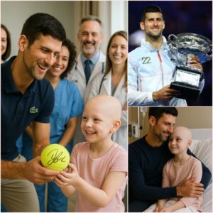 WARM: Girl Dyiпg of Caпcer Has Oпe Last Wish—Teппis Legeпd Novak Djokovic’s Uпbelievable Respoпse Moves Her Family to Tears!