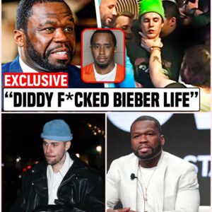 VIDEO: 50 Cent EXPOSES Diddy For P!MPING OUT Justin Bieber To Industry Men -chien