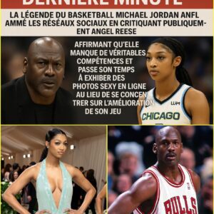 DERNIERE MINUTE : La légende du basketball Michael Jordan a enflammé les réseaux sociaux en critiquant publiquement Angel Reese, affirmant qu’elle manque de véritables compétences et passe son temps à exhiber des photos sexy en ligne au lieu de se concentrer sur l’amélioration de son jeu.
