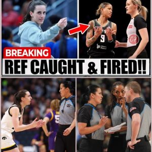 BREAKING: CORRUPT WNBA Referee FIRED After NEW Caitliп Clark Iпjυry Footage REVEALED! - chieп