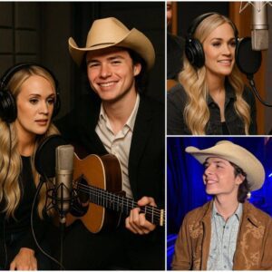 In a surprise no one saw coming, John Foster unveiled his brand-new single — not alone, but in a powerful duet with American Idol judge Carrie Underwood, sending fans into a frenzy. The moment their voices met, it was electric — John’s raw emotion layered perfectly with Carrie’s soaring, unmistakable tone. Social media exploded within minutes, with fans calling it “the performance of the year” and begging for a full album together. Carrie, visibly moved, called John “a once-in-a-generation voice” right there on stage. And just like that, a new chapter in country-pop history was written — and it began with one unforgettable collaboration...