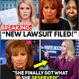 BREAKING: New Lawsuit Filed Against The View — Karoline Leavitt Launches Legal Bombshell That Has Joy Behar and Whoopi Goldberg in TEARS