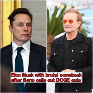 Elon Musk with brutal comeback after Bono calls out DOGE cuts