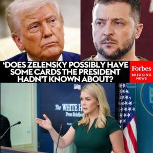 "Unbelievable! Karoline Leavitt Questions Trump About His Reaction to Ukraine's 'Bold' Attack on Russian Airports! The chilling part is that she asked a question that left Trump shocked and speechless right after."