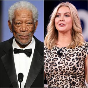 Karoline Leavitt was mercilessly lectured by Morgan Freeman on the topic of RACIST and INEQUALITY on live TV!
