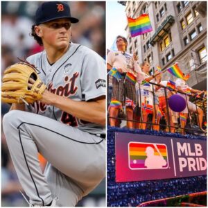 BAD NEWS🔴: “I’ll take a pay cut. I’ll prove I respect the LGBT community. Please let me stay”—Reese Olson makes an emotional plea to stay with the Detroit Tigers after coach AJ Hinch and MLB decided to fire him for racist comments during MLB’s Pride Month...