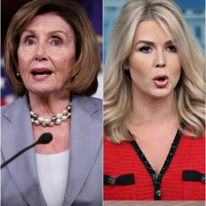 Nancy Pelosi SNAPS After Karoline Leavitt’s Calm, Sharp Response — The Moment She Finally Broke Her Silence