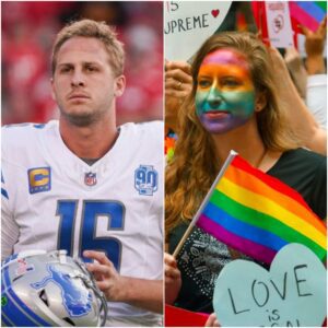 BREAKING: Jared Goff announces his refusal to celebrate Pride Month in June — he says “WOKE” doesn't deserve to be commemorated, citing…hihi