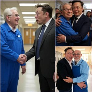 Elon Musk Discovers His Old School Janitor Still Working at 79 Years Old and Surprises Everyone.