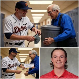 BREAKING: Tarik Skubal Discovers His Former Janitor Still Working at 79 and Surprises Everyone...