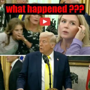 Breaking: Karoline Leavitt took control, removing the press with a loud “Everybody get out.” We hope the situation isn’t serious.