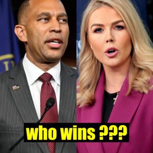 SHOCKING: Karoline Leavitt’s bold move against Hakeem Jeffries will END his career! Karoline Leavitt just made a move that could change everything.