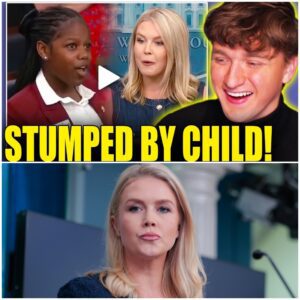 KID EXPOSES KAROLINE LEAVITT TO HER FACE!