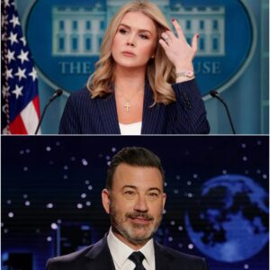 EXCLUSIVE – JUST HAPPENED: Jimmy Kimmel HUMILIATED After Insulting Karoline Leavitt on Live TV — Her SAVAGE Comeback Left Him Speechless