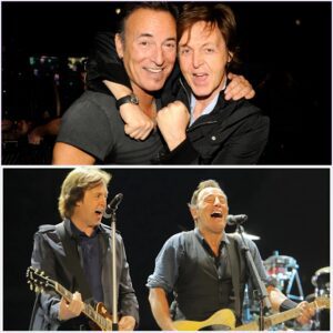 Bruce Springsteen and Paul McCartney in surprise Liverpool duet