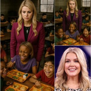 “Karoline Leavitt Quietly Erases Lunch Debt for 1,200 Students — But It Was Her Letter That Left Teachers in Tears”