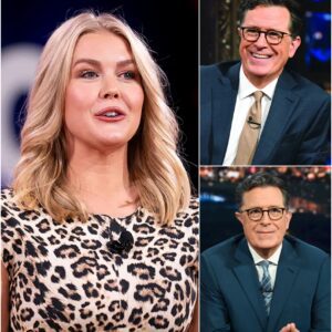 “Karoline Leavitt vs. Stephen Colbert: The Explosive Showdown That Shook America’s Media”