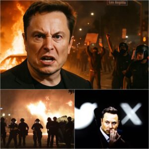 BREAKING: Elon Musk Outraged by Bloody Riots in Los Angeles – “This Is the Moral Decline of America!”