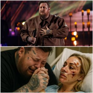 SAD NEWS⚫: “Jelly Roll Collapses at His Wife’s Hospital Bed After Horrific Accident – Her Words and Actions Left Him Unable to Stand…Sangmaymanqua