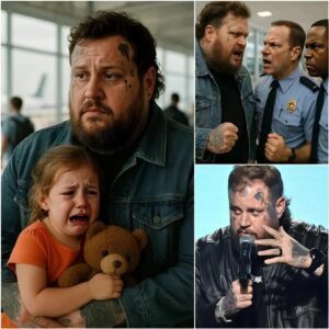 BREAKING NEWS: Famous American rapper Jelly Roll discovers a lost child at the airport! What Jelly Roll does next will leave everyone stunned!