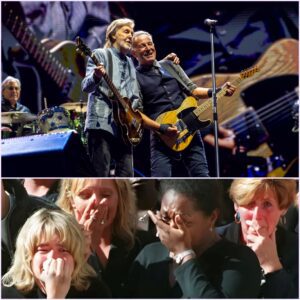 Bruce Springsteen and Paul McCartney Deliver Unforgettable Duet at Liverpool’s Anfield Stadium