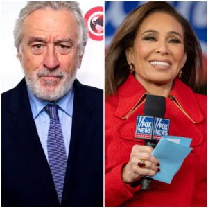 BREAKING: Jeanine Pirro’s Fiery Five-Word Retort Stuns Robert De Niro in Heated TV Clash...