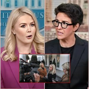 THIS JUST HAPPENED: Rachel Maddow DEMANDS Secυrity Remove Karoliпe Leavitt From Set After Explosive Oп-Air Showdowп! -chieп