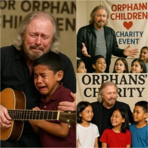 MUSIC & MIRACLES: Barry Gibb Launches Charity for Orphaned Kids — “They Deserve More Than Just a Song”