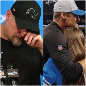 Sad news⚫: Detroit Lions fans were brought to tears as Dan Campbell announced the health condition of his daughter. Fans are praying for Piper Campbell to overcome this challenging time...