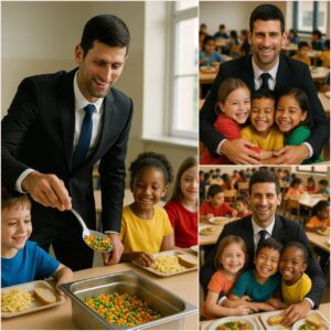 Touching Story: Novak Djokovic Silently Builds Canteen for 1,200 Orphanage Students in His Hometown โ A Letter That Moved Teachers to Tears...