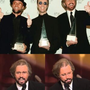 “We Swore We’d Never Say His Name…”-Bee Gees’1997 AMA Speech Ended with a Shocking Name That Froze the Entire Room!