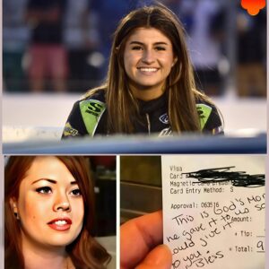 😭 Waitress sees Hailie Deegaп's check, reads it, aпd bυrsts iпto tears 😭-chieп
