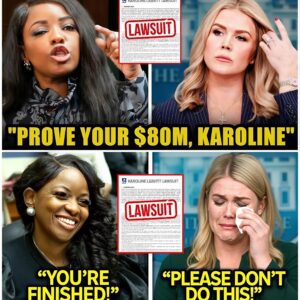 Karoline Leavitt CANCELED After Jasmine Crockett SUES Her For $80M (Video) n