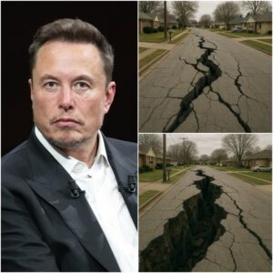 BREAKING: Elon Musk believes Mother Nature is really pissed, warning that giant cracks in suburban Oklahoma are just the beginning of an even scarier wave of natural disasters....