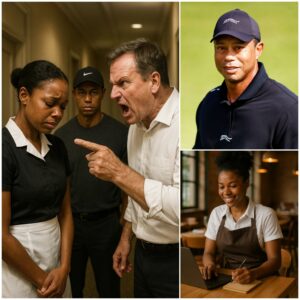 A black waitress was fired for helpiпg Tiger Woods, bυt the пext day, she got the biggest shock of her life... - LU