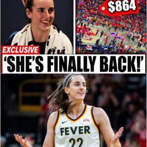 Caitlin Clark is BACK—and so are the sky-high ticket prices. From $3 to over $100 in hours, the WNBA just got its spark back. But while fans celebrate, the league’s silence on how she’s being treated is deafening. Is the WNBA embracing their superstar—or risking it all by holding her back? Here’s why Clark’s return isn’t just a comeback… it’s a wake-up call.