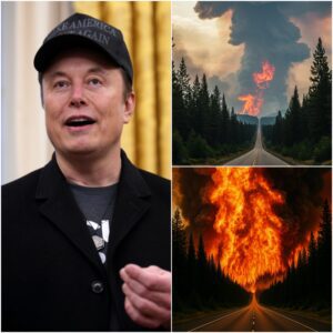 Elon Musk warns of a disaster Two massive wildfires in Manitoba have merged into a single blaze that will set off a cascade of natural disasters. It’s unstoppable—it’s now seven times larger than Winnipeg. ..t