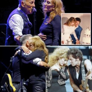 “I’m Not Okay,” Bruce Springsteen just confessed on stage—losing it in tears during a shocking duet with his wife Patti Scialfa
