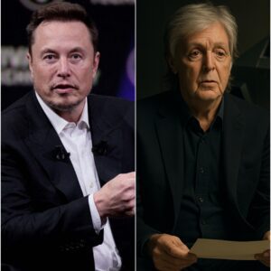 BREAKING: 30 Minutes Ago – Elon Musk Paid Music Legend Paul McCartney $77 Million to Endorse the Tesla Cybertruck… But His Unexpected Response Left the World in Awe