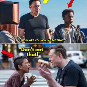 BREAKING: Homeless Boy Shouts "Don't Eat That!" – Elon Musk Freezes in Shock Over Heartbreaking Reason. In a heart-stopping encounter on a busy street, a ragged homeless boy suddenly cries out "Don't eat that!" to tech magnate Elon Musk during what seemed like an ordinary lunch break. Full story below 👇