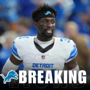 CONGRATULATIONS: Kerby Joseph has been named captain of the Detroit Lions for the first time, a result of his experience, tenacity, and respect for his teammates on the field, and he will be a great supporter of the team right now...