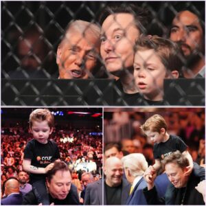 Elon Musk and Lil X Steal the Show at UFC 314—Knockout Fights, Viral Moments, and Unforgettable Father-Son Bonding! As Musk’s Post Lights Up the Internet