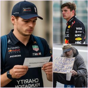 BREAKING: Red Bull Racing superstar Max Verstappen donates entire $20 million bonus and sponsorship deal to charities and homeless relief organizations.