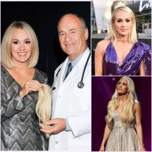HOT NEWS: Carrie Underwood donates her hair to cancer patients, the story behind it makes everyone SURPRISED...