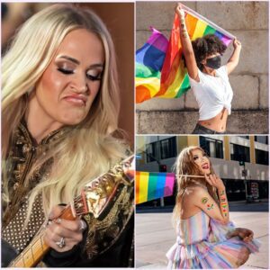 BREAKING: Carrie Underwood announces her refusal to celebrate Pride Month in June — She says “WOKE” doesn’t deserve to be commemorated, citing…