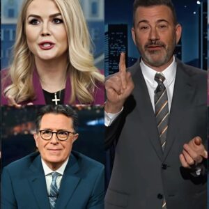 KICKED OFF LIVE TV: Karoline Leavitt vs Jimmy Kimmel Ends in Chaos!