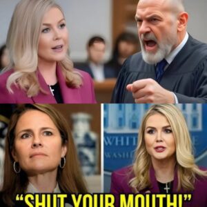 Courtroom Chaos: Leavitt Insults Biden, Bondi’s Swift Move Shocks America – Handcuffed in 7 Minutes!